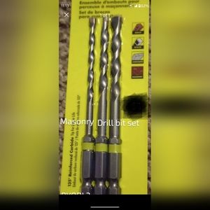 RYOBI Masonry drill bits